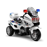 Police Harley Inspired Motorbike (White)